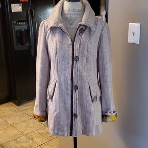 Tulle Large Trench Coat